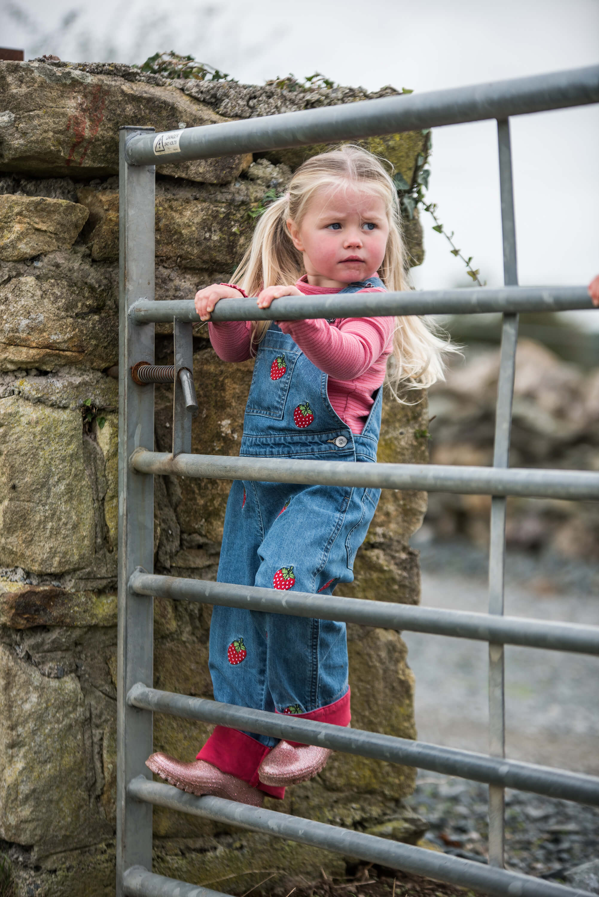 Little sales girl dungarees