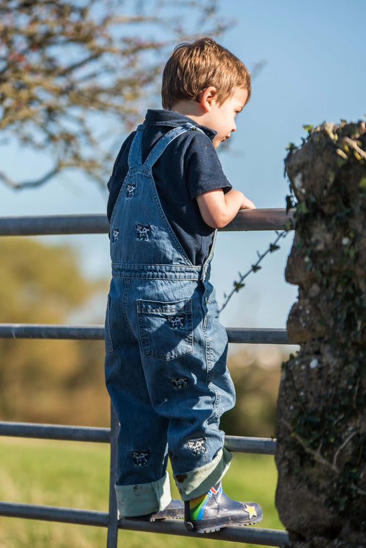 Cow Dungarees