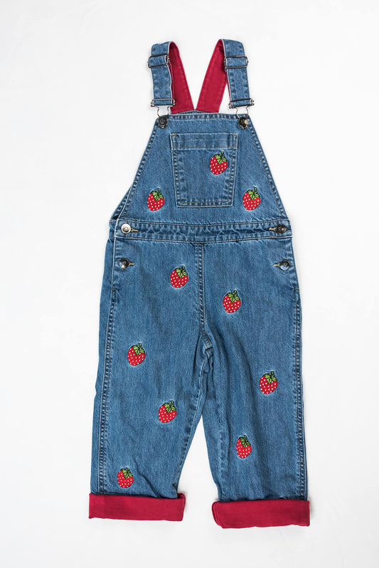 Strawberry Dungarees